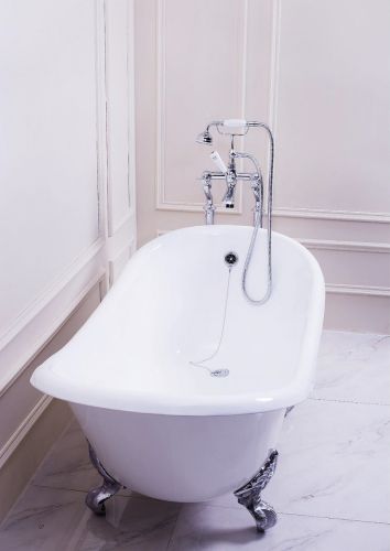 Чугунная ванна Goldman Bristol 170*76*50*55, на "орлиных когтях", в комплекте с сифоном и ножками в Лабинске