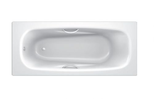 Ванна стальная BLB UNIVERSAL ANATOMICA 150*75, белая, с отверстиями для ручек в Лабинске