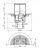 APV2321 Сливной трап 105 × 105/50/75, подводка – прямая, решетка – нержавеющая сталь, гидрозатвор Alca Plast в Лабинске